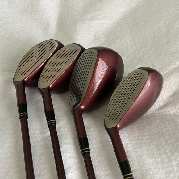 Square Two Lady Rave Oversize Mid Profile Stainless Driver Set 1 3 5 7 RH Ladies - Picture 9 of 12